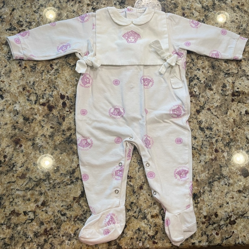 Young Versace Infant Jumpsuit